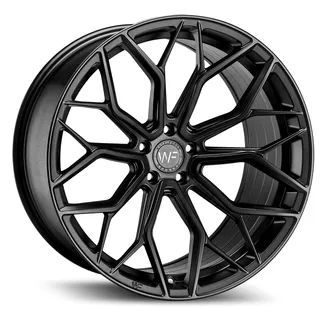 Wheel Force HE1-FF FlowForged Wheel (5X112 / 66.56) - Deep Black